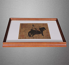 新乡市书画装裱配框服务案例